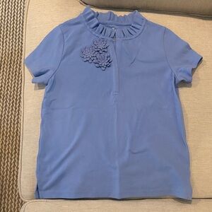 Lilly Pulitzer Periwinkle Short Sleeve Top